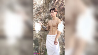 Handsome Straight Model Underwear Photoshoot