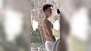 Handsome Straight Model Underwear Photoshoot