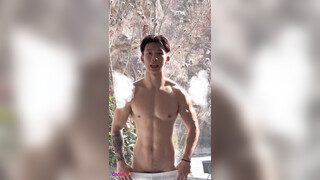 Handsome Straight Model Underwear Photoshoot