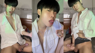Vietnamese Boy Oreo Dirty Talk & Jerking Off