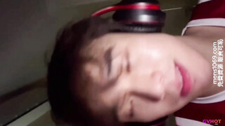 Handsome Straight Guy China Livestream Shows Dick