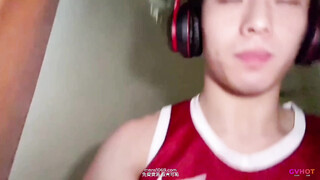 Handsome Straight Guy China Livestream Shows Dick