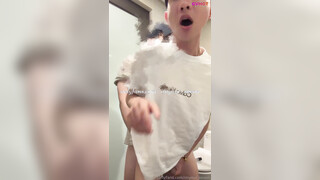 Ducal (Seven) Fucks Bare With Stranger In Public WC