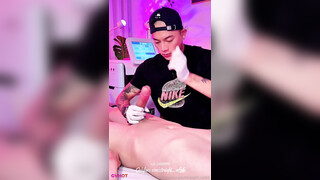Seachan Fucks Bare With Waxing Customer Big Cock