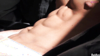 Handsome Straight Model Jerk Off
