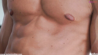Handsome Straight Model Jerk Off