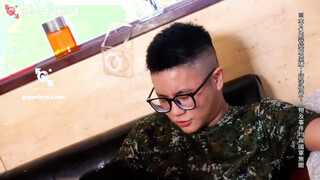 GD-036 逃兵追G令：在女友面前被長官輪幹 Military Deserter Dicked Down by Senior Officers