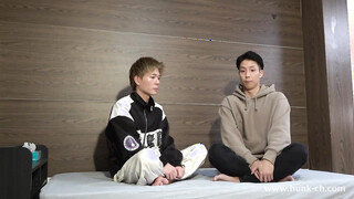 HUNK CHANNEL – GC-0051 – ノンケvsゲイ!!高身長細マッチョのバスケイケメン匠海(たくみ)23歳VS人気ゲイモデル颯人(はやと)24歳!!美男同士の濃厚ファックは甘いキスから激しいピストンまでエロ凝縮!!