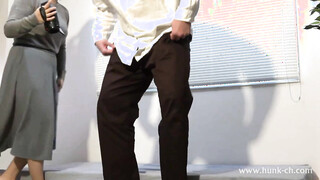 HUNK CHANNEL – ATC-0016 –     坊主頭に髭の可愛いにいやん。「ハッシー」こと橋本さん。兎に角エッチが大好きで表情が隠せない!!188cmの高身長でヤリまくり!!!