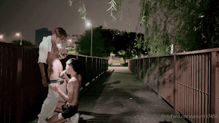 Gay teen outdoor